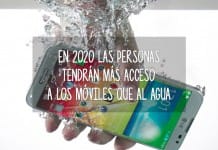 En 2020 las personas tendrán más acceso a los móviles que al agua en 2020 mas moviles que agua